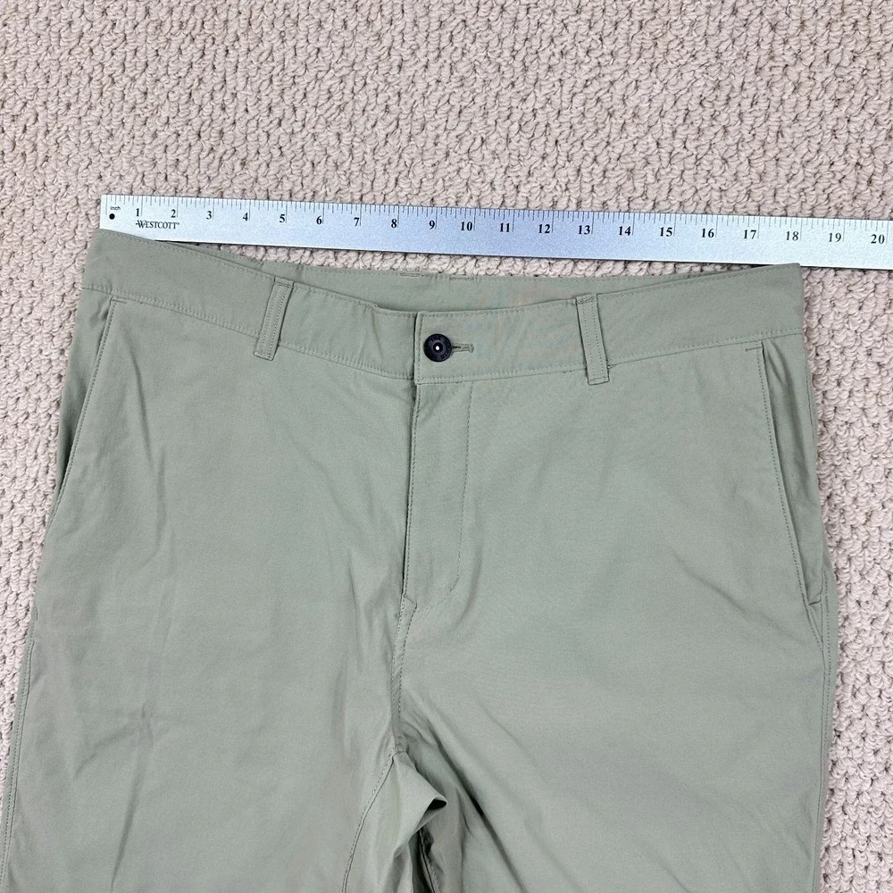 The North Face Shorts Mens 36 Sage Green Sprag Stretch Performance Chino Hiking